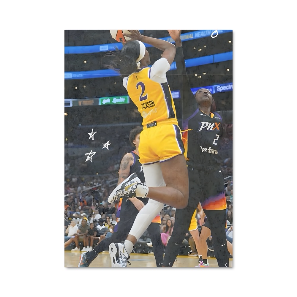 Poster Rickea de jackson – affiche Basketball